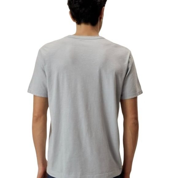 BUCK MASON LIGHT BLUE CREW STRAIGHT HEM TSHIRT SZ:XL NWOT - Picture 7 of 8